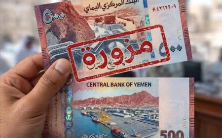 البنك المركزي اليمني: لا صحة لإصدار أو طباعة فئة 500 ريال جديدة