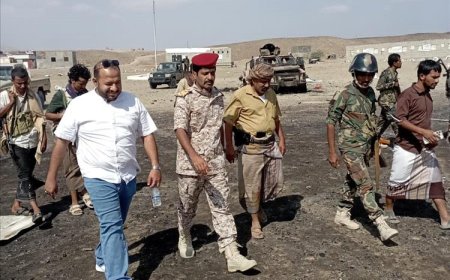 زيارة تفقدية لقائد لواء بارشيد للمواقع العسكرية المتأثرة بالأحداث الأخيرة