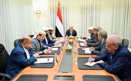 مصدر رسمي يكشف عن اجتماع مهم للمجلس الرئاسي بشأن الحكومة