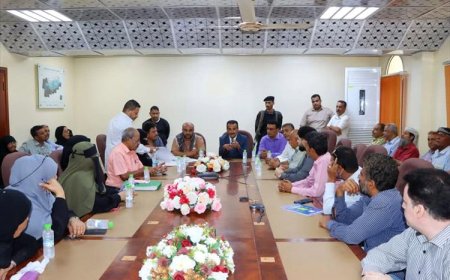 تدشين توزيع الدفعة الأولى من إسقاطات الأراضي لموظفي وزارة النفط وهيئة الاستكشاف