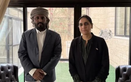 سفيرة بريطانيا تبحث مع بن حبريش سبل تعزيز الحوار الجنوبي الشامل