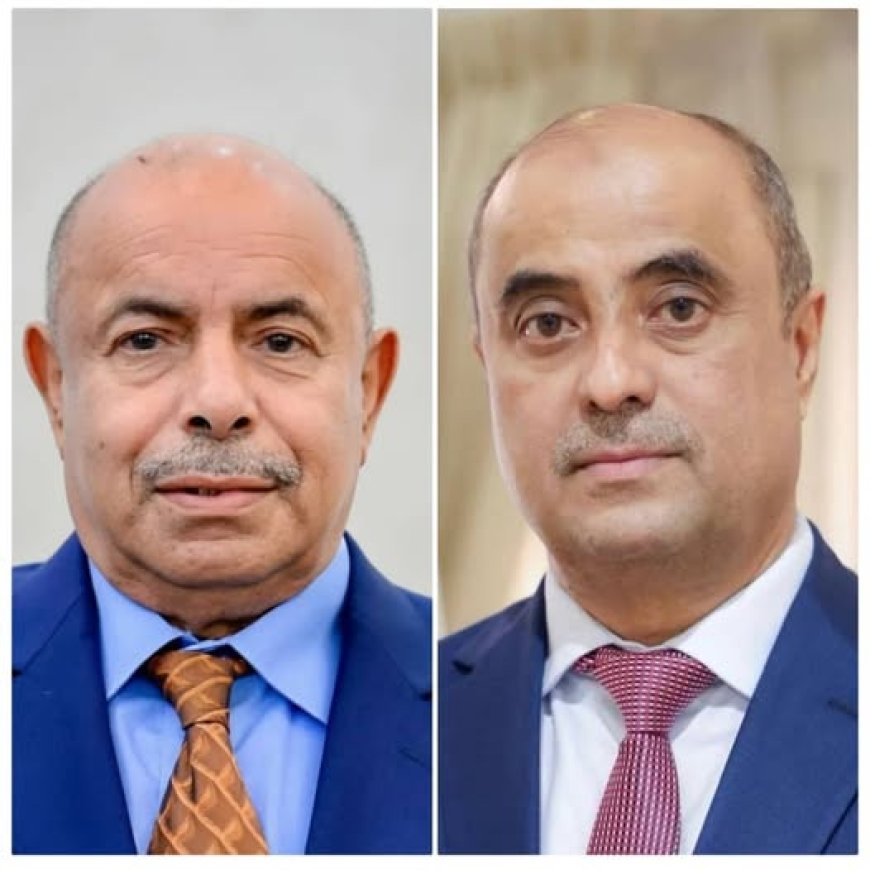 بن بريك يجري اتصالات مكثفة مع المحافظ الخنبشي وقيادات السلطة المحلية لمتابعة تطبيع الأوضاع في حضرموت