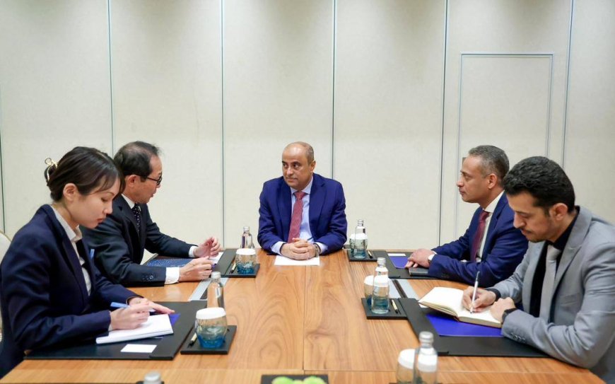 لقاء حكومي يمني–ياباني لمناقشة مستجدات الأوضاع ودعم الاستقرار