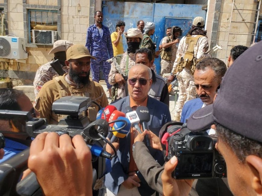 زيارة تفقدية لرئيس محكمة الاستئناف لمتابعة إعادة تفعيل العمل القضائي بالمكلا