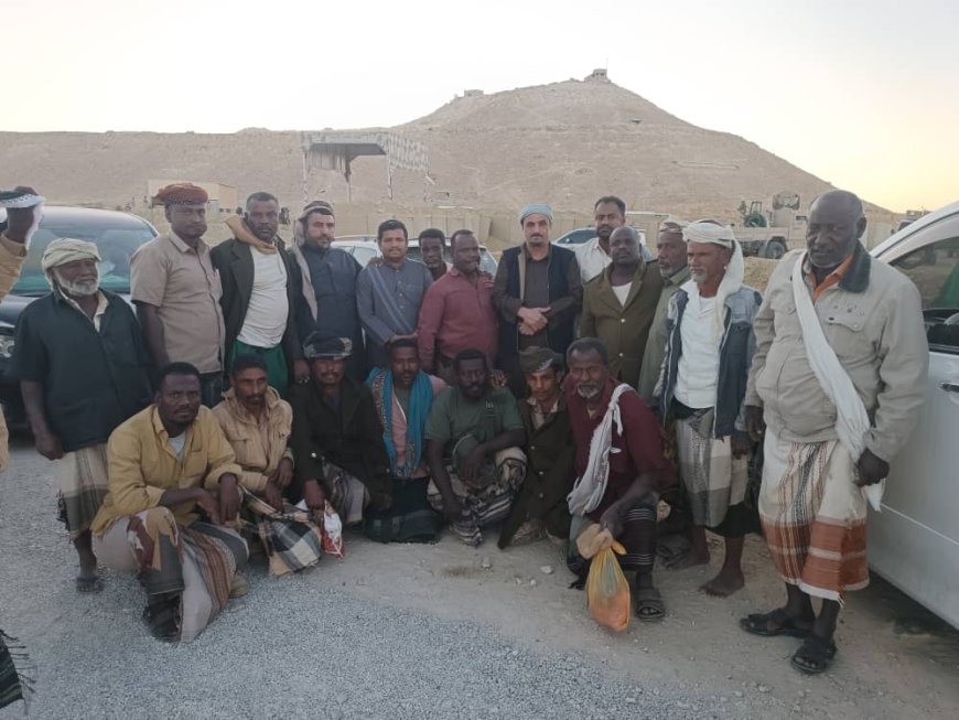 بتدخل محافظ حضرموت قائد قوات درع الوطن.. وساطة قبلية تنجح في إطلاق 120 محتجزاً