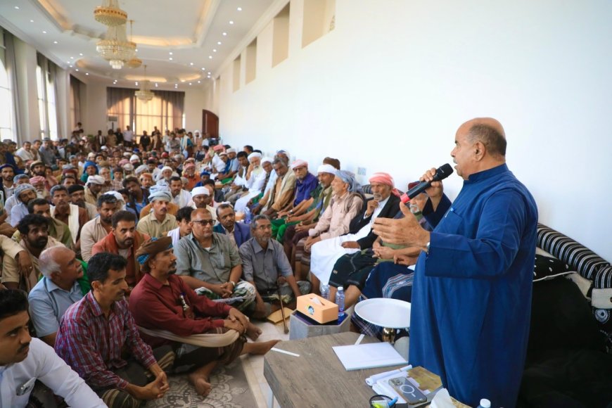 الخنبشي يلتقي قبائل نوح وعددًا من المناصب والمشايخ والمقادمة.. تفاصيل