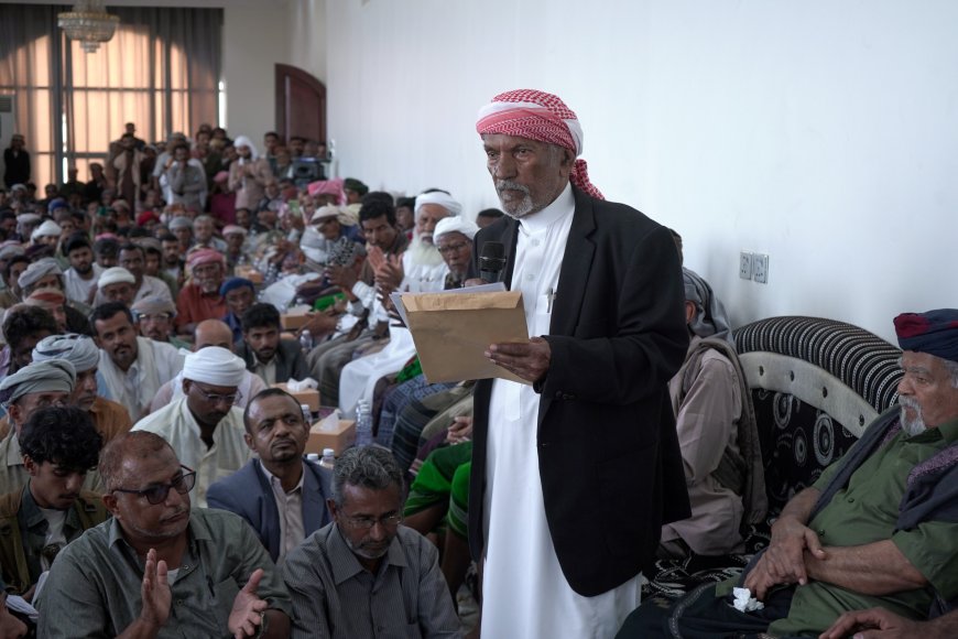 شاهد كلمة المقدم بارشيد التي لفتت الأنظار خلال لقاء وفد نوح مع الخنبشي.. تفاصيل