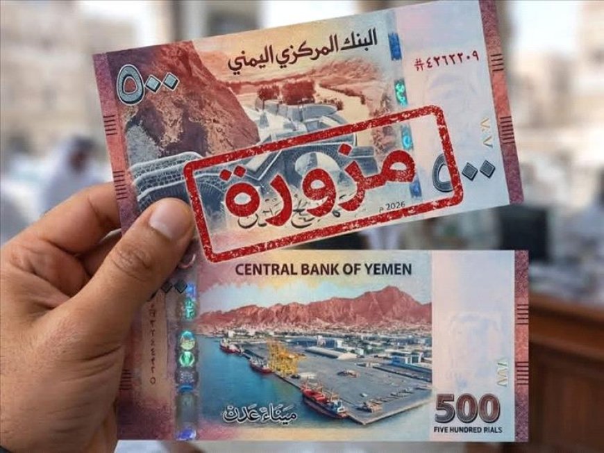 البنك المركزي اليمني: لا صحة لإصدار أو طباعة فئة 500 ريال جديدة
