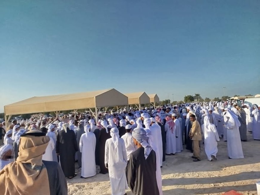 شاهد أول صورة لدفن المناضل علي سالم البيض في مقبرة بني ياس بأبوظبي