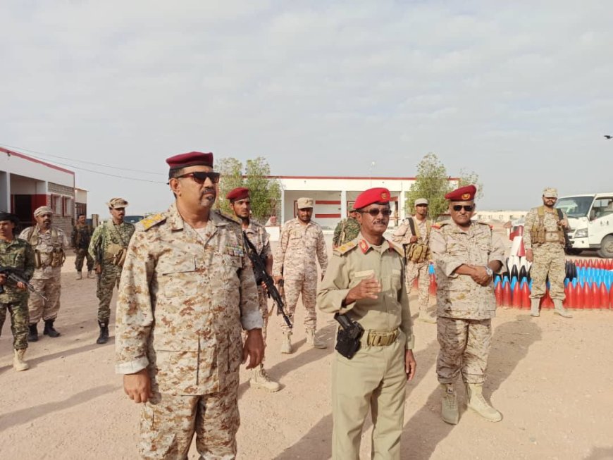 رئيس أركان المنطقة العسكرية الثانية يطّلع على سير المهام بشُعبة الهندسة العسكرية