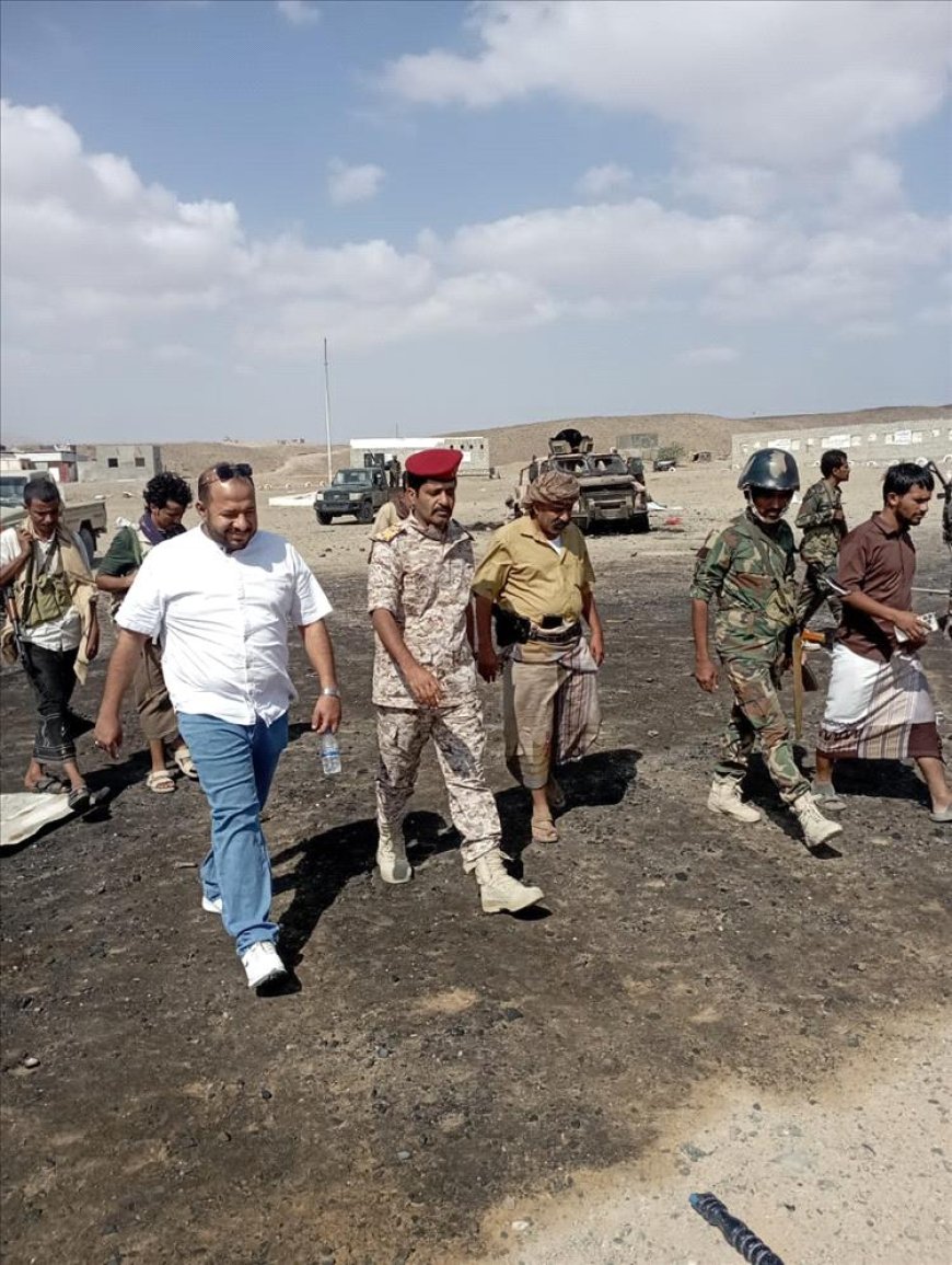 زيارة تفقدية لقائد لواء بارشيد للمواقع العسكرية المتأثرة بالأحداث الأخيرة