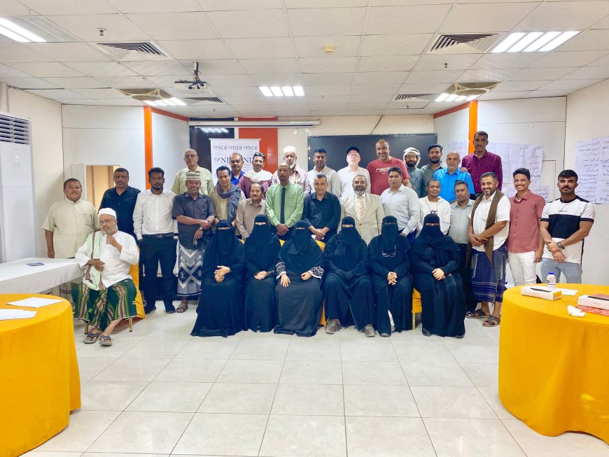 اختتام برنامج تدريبي لتعزيز جاهزية الطوارئ بمدينة المكلا