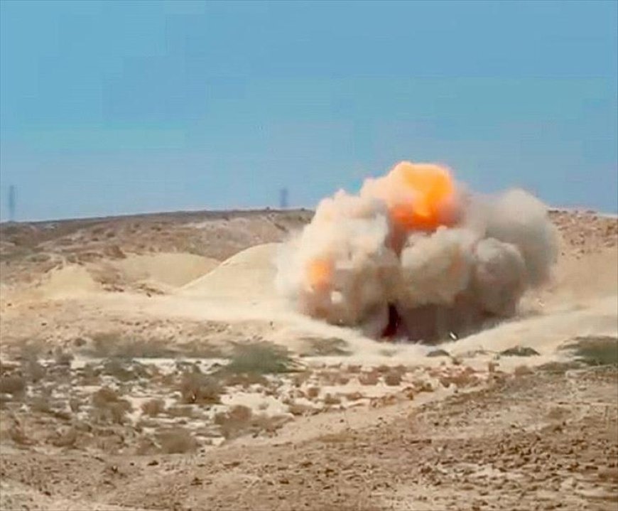 إتلاف 1531 قطعة من الألغام والمخلفات الحربية في المكلا