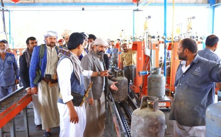 الشركة اليمنية للغاز تعلن خطوات جديدة لإنهاء الأزمات المفتعلة