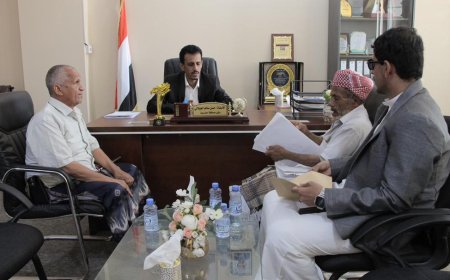 وكيل محافظة حضرموت يطلع على أوضاع الاتحاد الوطني لجمعيات المعاقين بحضرموت