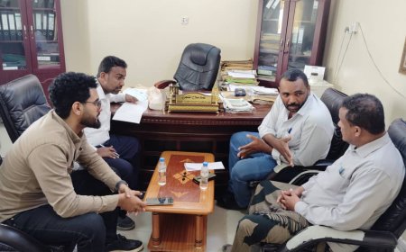 تعاون قانوني وتنظيمي بين نيابة ومكتب الصناعة والتجارة بساحل حضرموت