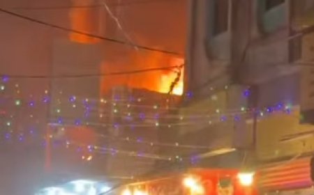 اندلاع حريق في الشرج بالمكلا ومطالبات بتدخل فوري