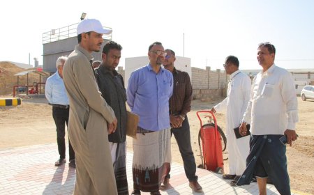 استمرار النزولات الميدانية للجنة متابعة الغاز بحضرموت وزيارة محطتي بيرفكت وجول مسحة