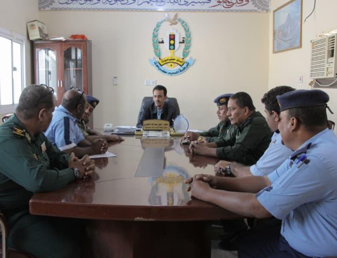 المكلا.. الجيلاني يترأس اجتماعاً أمنياً ويعلن مشاركة 150 كشّافاً في الخطة الرمضانية