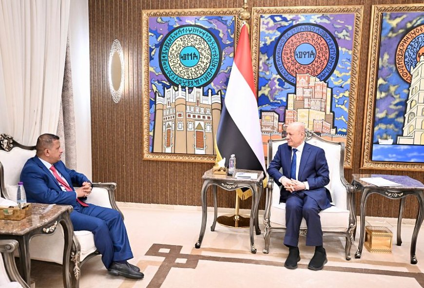 الرئيس العليمي يشدد على محاسبة المتورطين في الاعتداء على عدن الغد