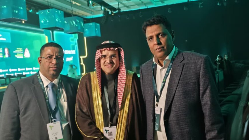 إعلام حلف قبائل حضرموت يشارك في افتتاح المنتدى السعودي للإعلام السادس بالرياض