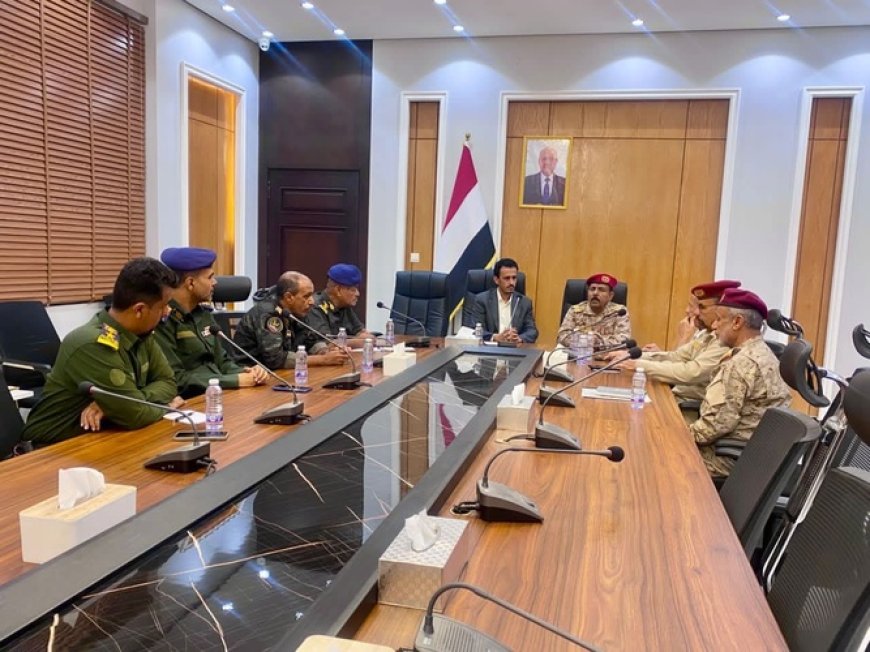 اللجنة الأمنية بحضرموت تناقش مستجدات الأوضاع العسكرية والأمنية بالمحافظة