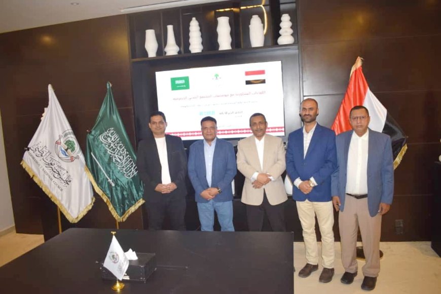 مجلس حضرموت الوطني يبحث آفاق التعاون مع ائتلاف الخير للإغاثة الإنسانية