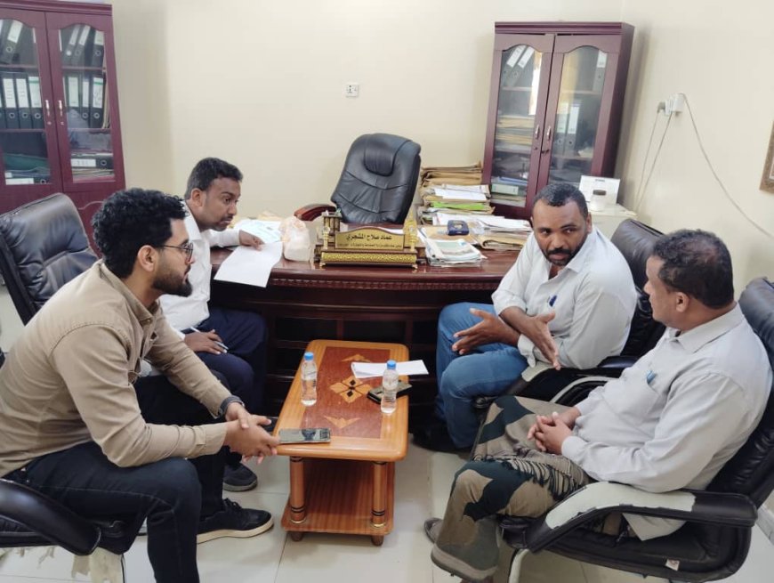 تعاون قانوني وتنظيمي بين نيابة ومكتب الصناعة والتجارة بساحل حضرموت