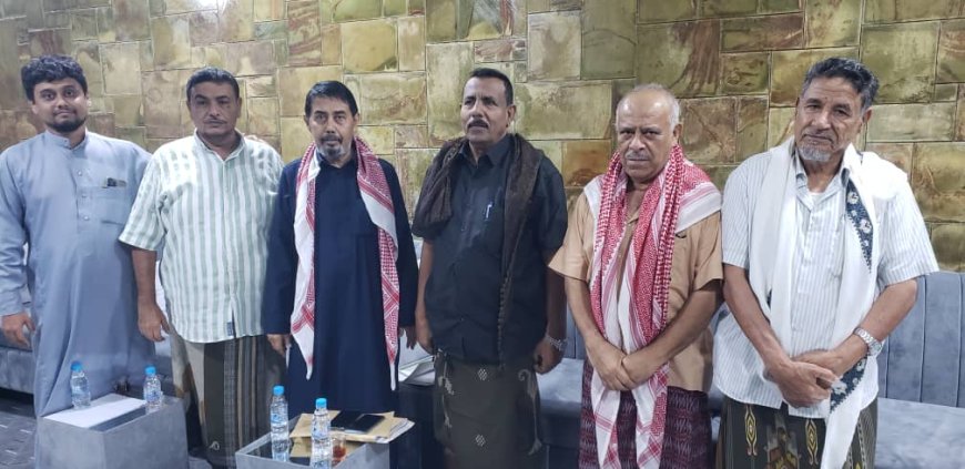 منتدى مستقبل حضرموت يلتقي اللواء اليميني لبحث الرؤى الوطنية