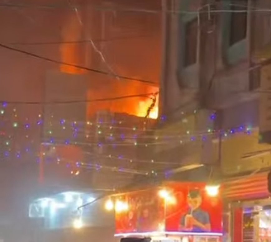 اندلاع حريق في الشرج بالمكلا ومطالبات بتدخل فوري