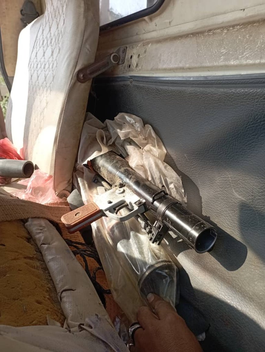 قوات درع الوطن تضبط أسلحة ثقيلة في نقطة الشقين غرب المكلا