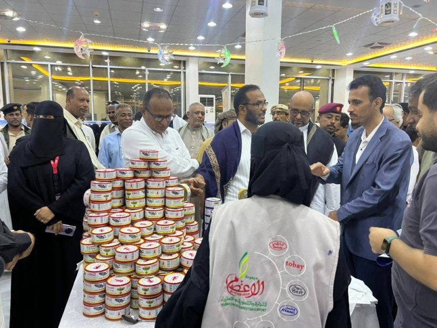 مصنع الغويزي يشارك في معرض تسويق المنتجات البحرية بالمكلا ويؤكد أهمية تعزيز الشراكات