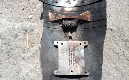 صاروخ باليستي ينفجر أثناء مروره فوق أبين دون خسائر معلنة