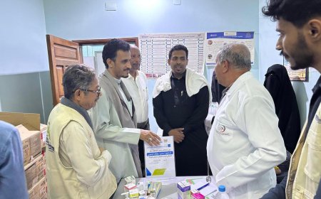 الجيلاني يطلق المخيم الطبي والعيادات التخصصية لخدمة المرضى في روكب بالمكلا