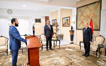 محافظو لحج وأبين والضالع يؤدون اليمين الدستورية أمام رئيس مجلس القيادة الرئاسي