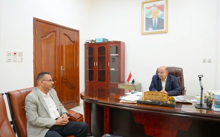 محافظ حضرموت يؤكد دعم السلطة المحلية لقطاع التعليم الفني والتدريب المهني