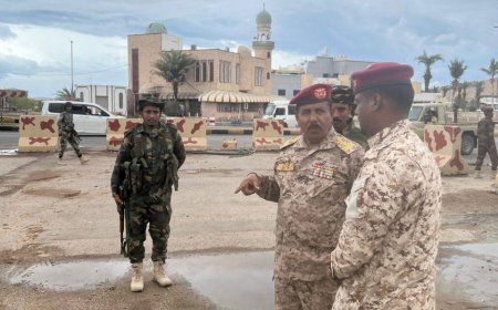 اللواء اليميني ينفذ جولة ميدانية في المكلا ويؤكد تعزيز اليقظة الأمنية خلال إجازة العيد