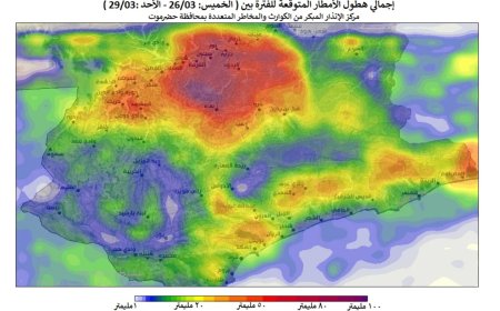 مركز الإنذار يصدر بياناً عاجلاً بشأن الحالة الجوية القادمة.. تفاصيل
