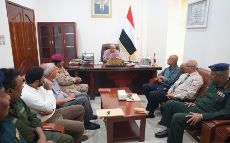 عضو مجلس القيادة محافظ حضرموت يفتح ملف الأراضي الشائك ويعلن إجراءات صارمة.. تفاصيل