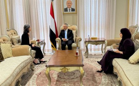 تحت الراية الوطنية.. اليافعي يبحث مع السفيرة الفرنسية دعم التنمية المستدامة 