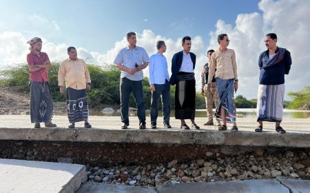 بتوجيهات الخنبشي.. الجيلاني يتفقد أضرار السيول في الريدة وقصيعر