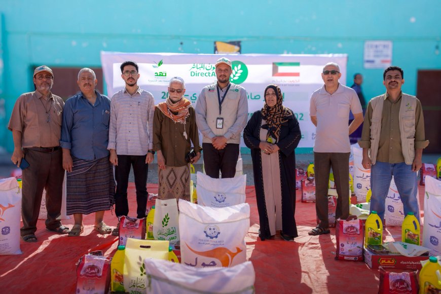 أكثر من ألفي أسرة بعدن تستفيد من مشروع إفطار صائم بتمويل كويتي