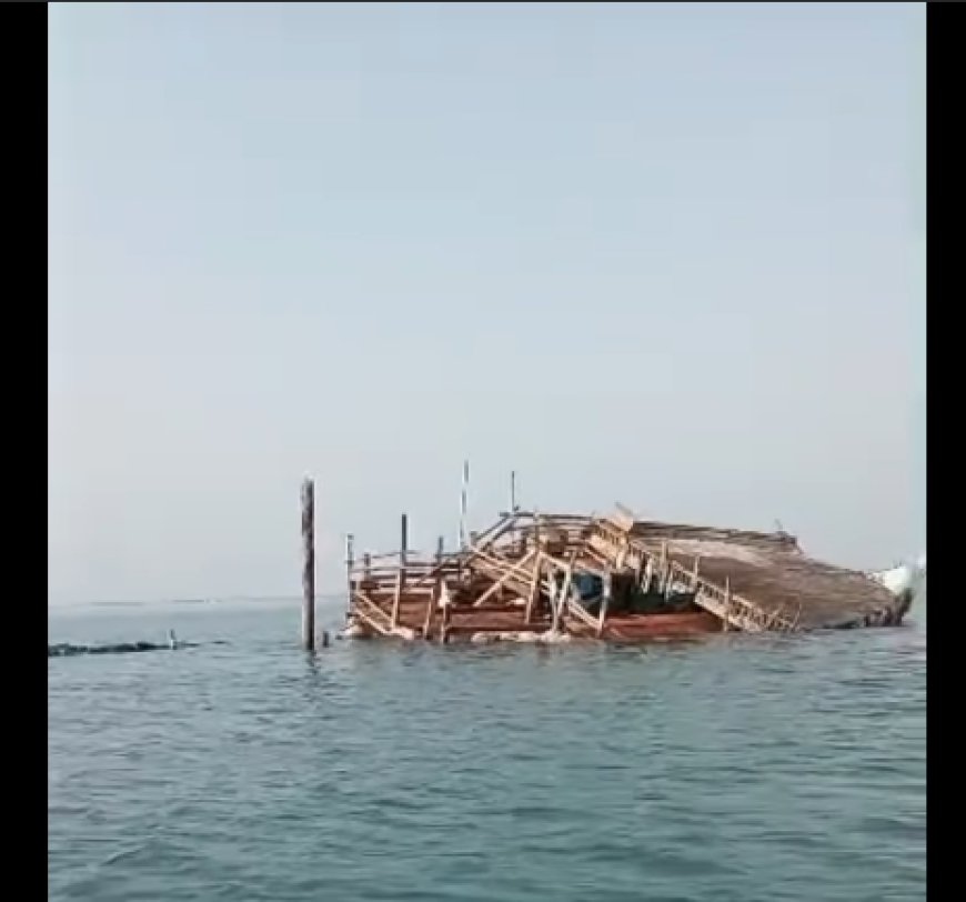 انقلاب قارب محمل بالمواشي قبالة سواحل رأس العارة في لحج