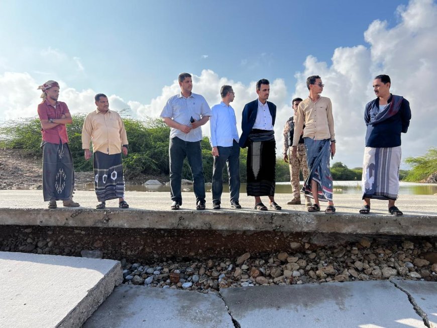 بتوجيهات الخنبشي.. الجيلاني يتفقد أضرار السيول في الريدة وقصيعر