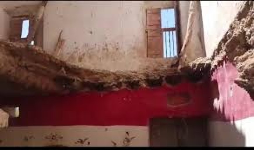 انهيار سقف منزل في غيل بن يمين يودي بحياة طفلة ويصيب أفراداً من أسرتها