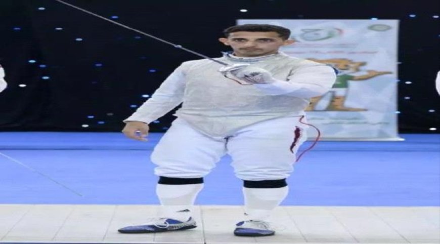 اللاعب خالد اليافعي يحصد الميدالية الذهبية في مسابقة دولية