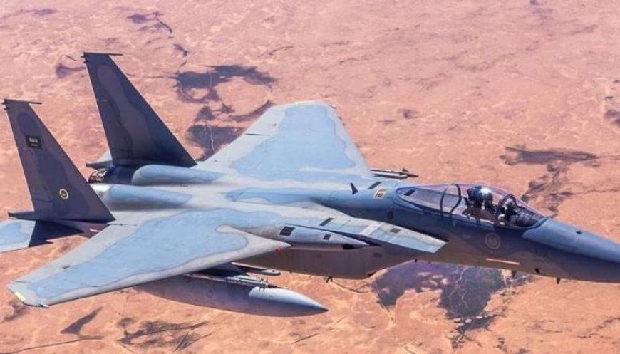 سقوط طائرة حربية سعودية أثناء مهمة تدريبية واستشهاد طاقمها
