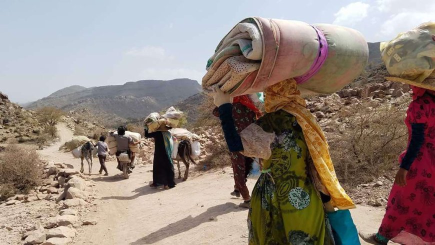 منظمة الهجرة: انخفاظ نسبي في عدد النزوح الداخلي في اليمن