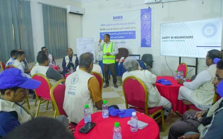 إئتلاف الخير للإغاثة ينظم دورة تدريبية لموظفي المخازن بوادي حضرموت