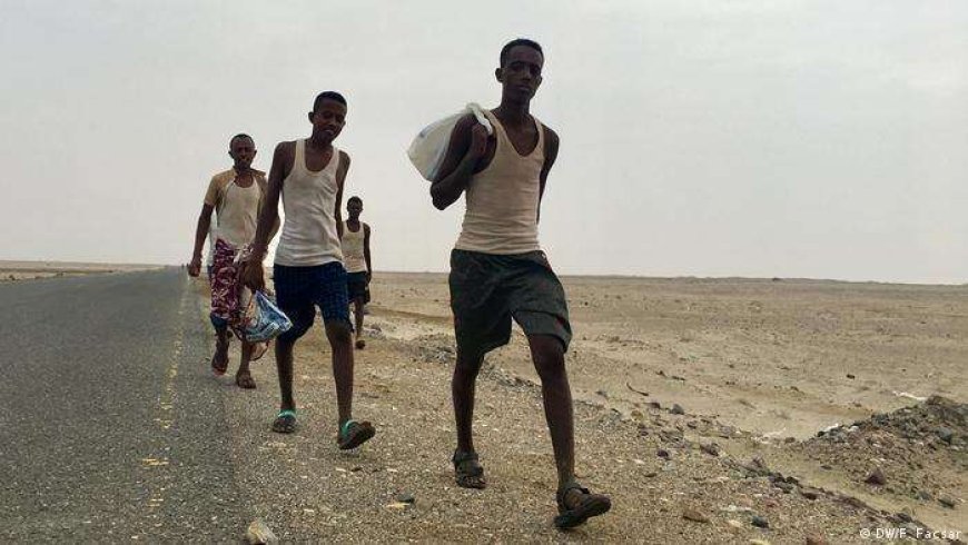 وصول أكثر من 97 ألف مهاجر أفريقي إلى اليمن 